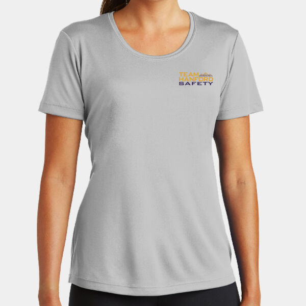 THS Crest - Ladies PosiCharge ® Competitor™ Tee Thumbnail