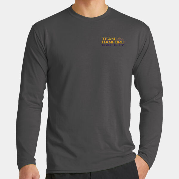 THS Crest - Long Sleeve Performance Blend Tee Thumbnail