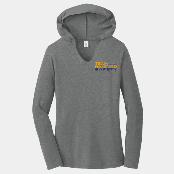 THS Crest - Women's Perfect Tri ® Long Sleeve Hoodie Thumbnail