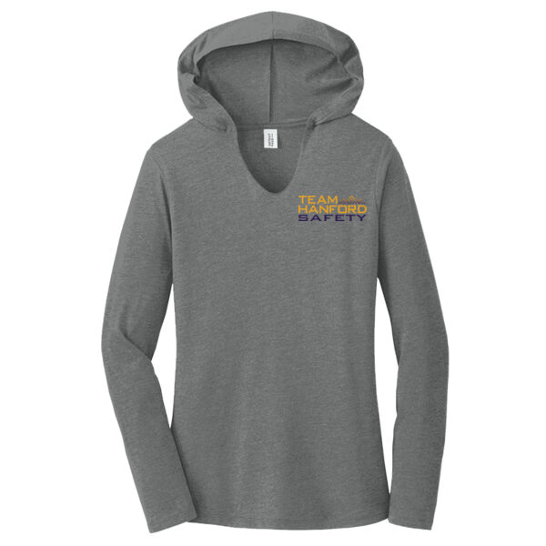 THS Crest - Women's Perfect Tri ® Long Sleeve Hoodie Thumbnail