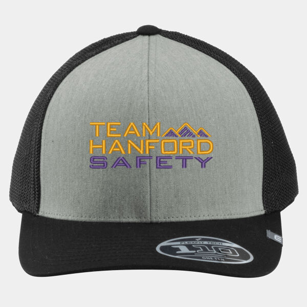 THS embroidered  - Cruz Colorblock Trucker Cap Thumbnail