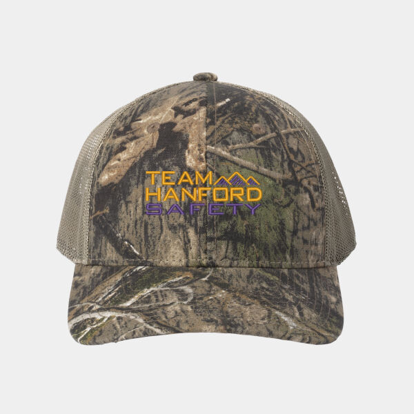 THS embroidered  - Camo Snapback Trucker Cap Thumbnail