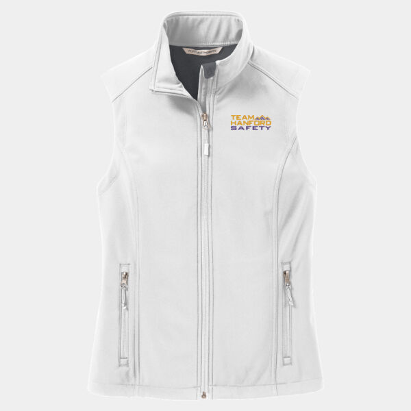 THS embroidered  - Ladies Core Soft Shell Vest Thumbnail