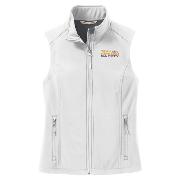 THS embroidered  - Ladies Core Soft Shell Vest Thumbnail