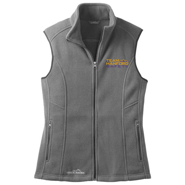 THS embroidered  - Ladies Fleece Vest Thumbnail