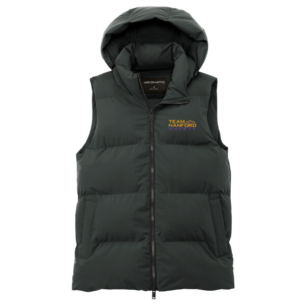 THS embroidered  - Women's Puffy Vest Thumbnail