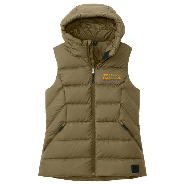 THS embroidered  - Women's Coldsnap Hooded Down Vest Thumbnail