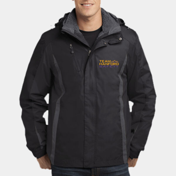 THS embroidered  - Colorblock 3 in 1 Jacket Thumbnail