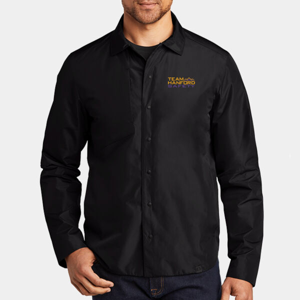 THS embroidered  - Reverse Shirt Jacket Thumbnail