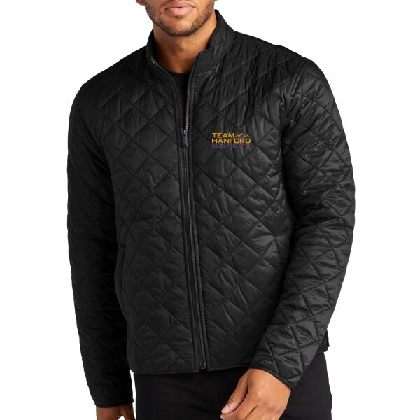 THS embroidered  - Quilted Full Zip Jacket Thumbnail