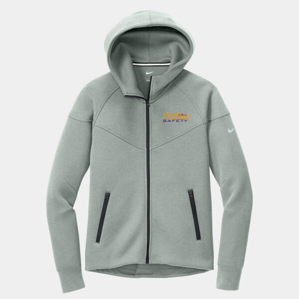 THS embroidered  - Women's Tech Fleece Full Zip Hoodie Thumbnail