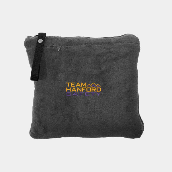 THS embroidered  - Packable Travel Blanket Thumbnail