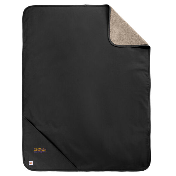 THS embroidered  - Firm Duck Sherpa Lined Blanket Thumbnail